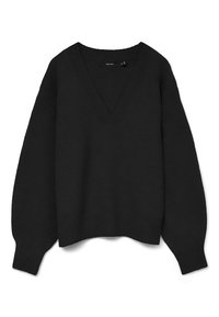 Vero Moda VMBOOM V NECK NOOS - Camisola - black