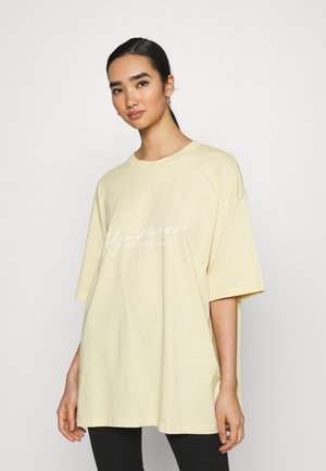 CISSI TEE - T-shirt z nadrukiem - yellow light