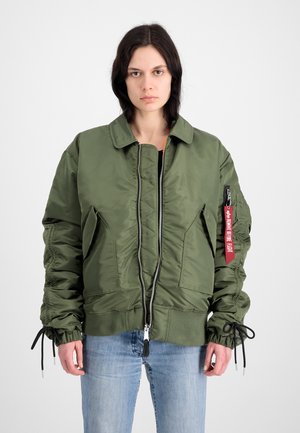 CWU MA - Winterjacke - sage green