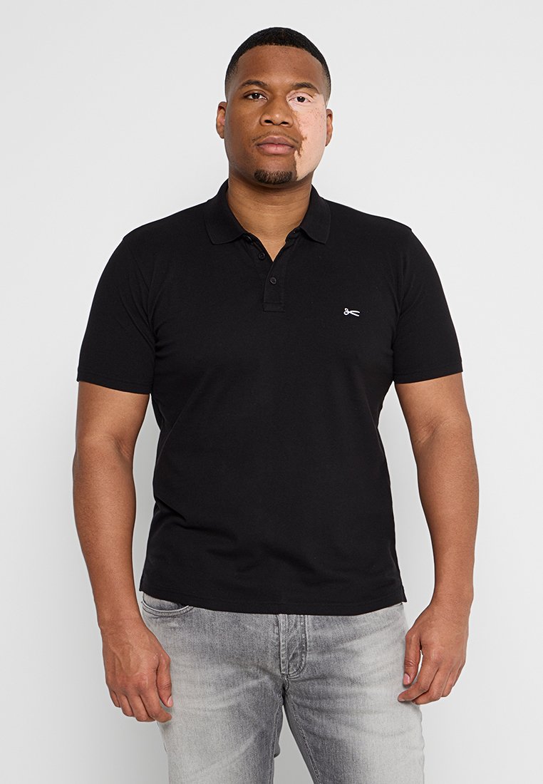 Denham Poloshirt zwart Denham Poloshirt zwart
