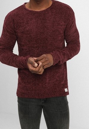 Strickpullover - red