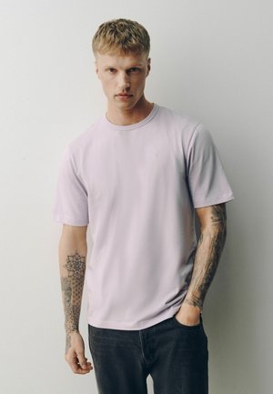 Next, REGULAR FIT - TRIDENT T-SHIRT 4 PACK  . - T-Shirt basic - blue/neutral/green/lilac