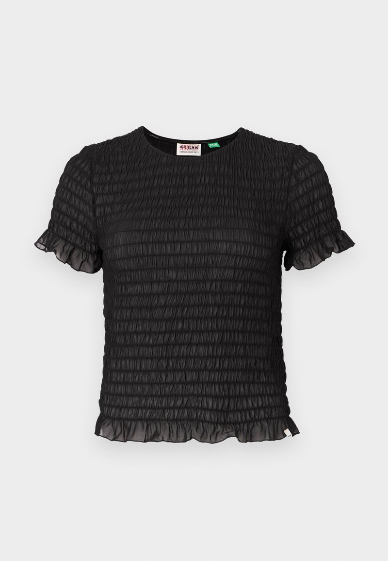 Guess Originals T-shirt basic zwart