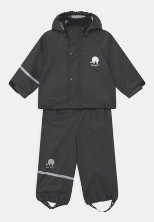 CeLaVi BASIC RAINWEAR SOLID SET UNISEX - Impermeable - black