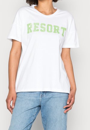 T-shirts print - white