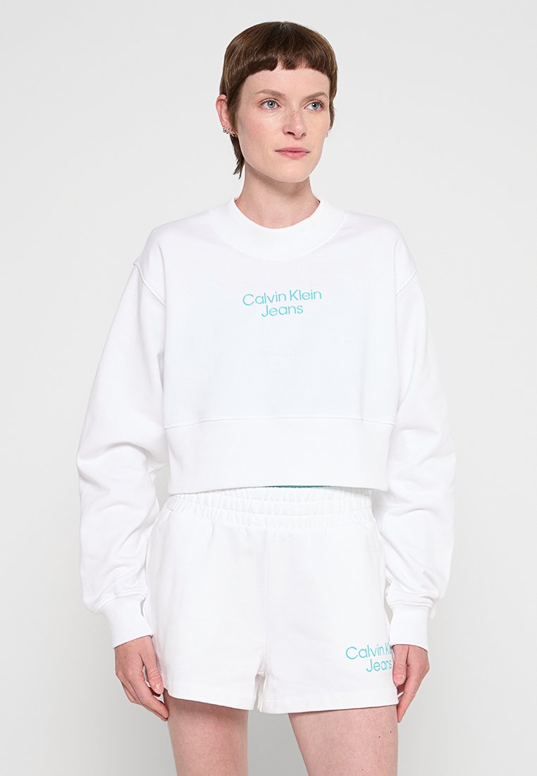 Calvin Klein Jeans Sweater wit Calvin Klein Jeans Sweater wit