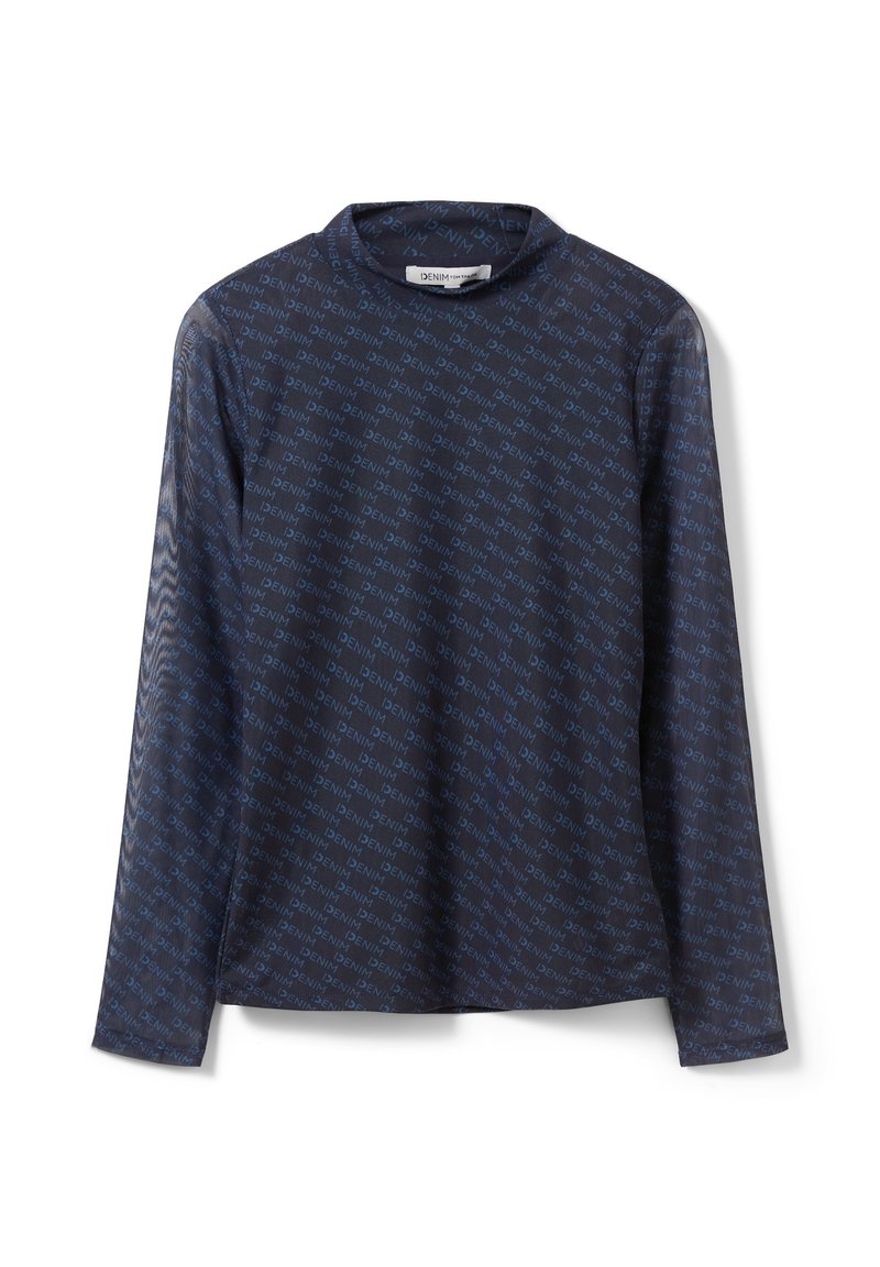 Tom Tailor Denim Longsleeve donkerblauw