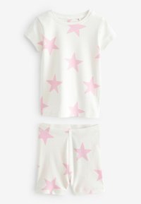 Next 3 PACK SET REGULAR FIT - Pidžaamakomplekt - pink white hearts
