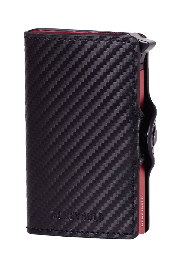 PER DA VISITA - Geldbörse - nero carbon rosso