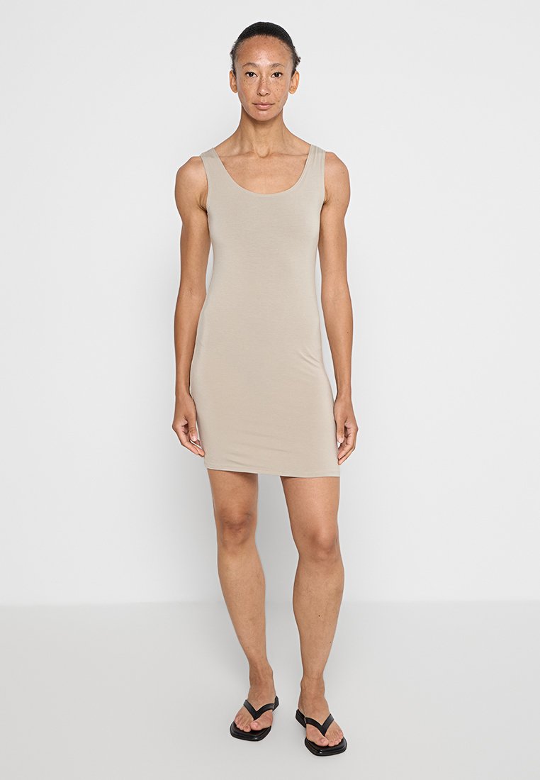 Sarah Pacini Jerseyjurk zandkleur