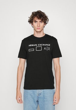 Print T-shirt - black