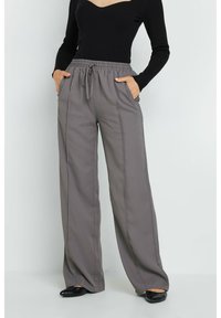 Long Tall Sally - WIDE  - Tracksuit bottoms - grey Thumbnail Image 1