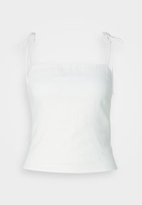 SLIM TIE STRAP  - Tops - brilliant white