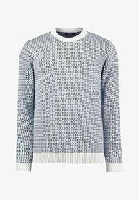 Kijelölve, off white navy