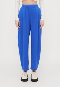 Gap Tall WIDE LEG EASY  - Nohavice - dazzling blue
