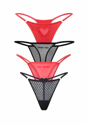 THE LOVE 4-SLIP SET - String - multicolor