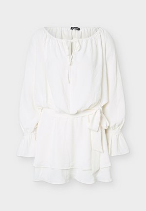 Gina Tricot, MINI DRESS - Päevakleit - white