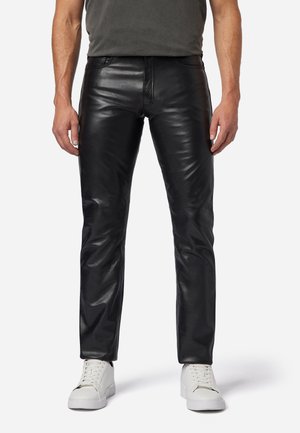 Ricano Leren broek - schwarz