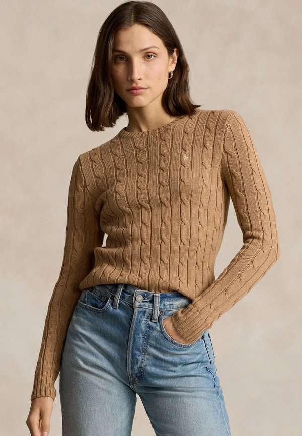 Jumper - collection camel melange2