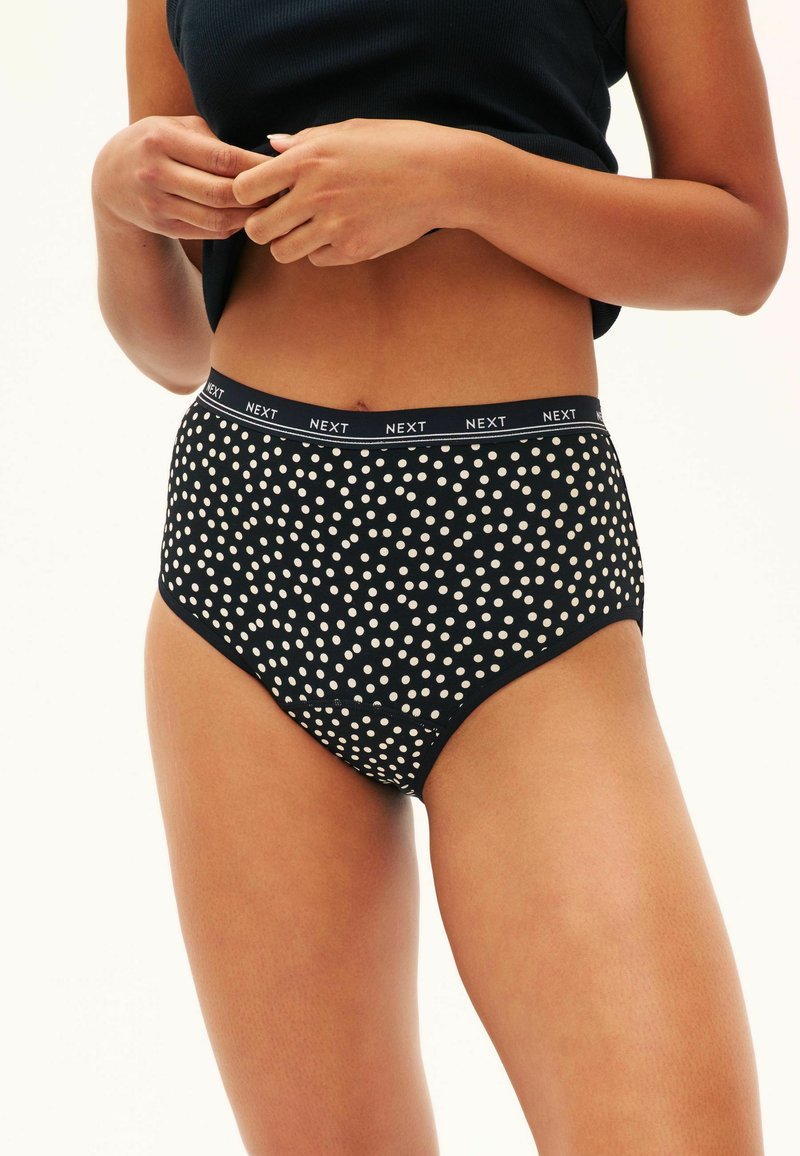Next 2 PACK - Menstrualno spodnje perilo - black spot print