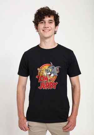 Henry Tiger Triko s potiskem - black