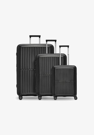 SET - Juego de maletas - black metallic