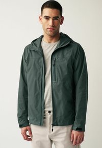 Next HOODED FLEECE LINED SHOWER RESISTANT - Jachet�ă subțire - jade green