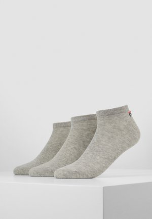 Fila INVISIBLE 3 PACK - Socken - grey