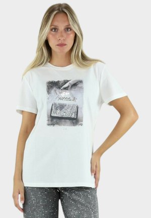 T-shirt con stampa - bco-p