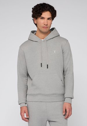 CON RICAMO - Hoodie - grey verona