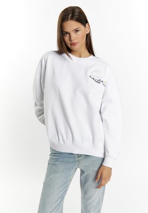 MIT APPLIKATION - Collegepaita - weiss