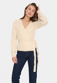 Saint Tropez LARNA - Kardigán - fog