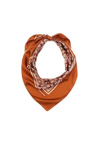 VINTAGE SIGNATURE PRINTED SQUARE - Foulard - dark beige