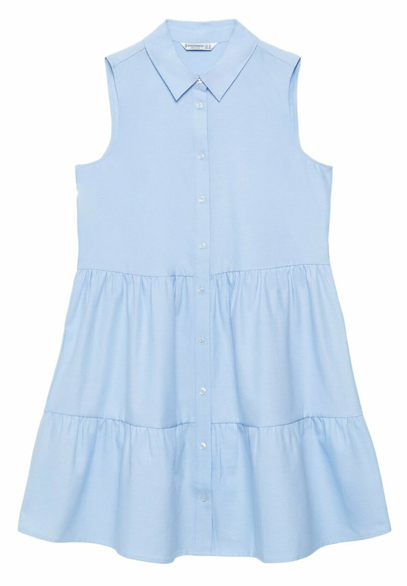 Stradivarius Blousejurk lichtblauw Stradivarius Blousejurk lichtblauw