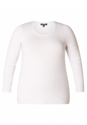 BASE LEVEL CURVY ASO - Longsleeve - white