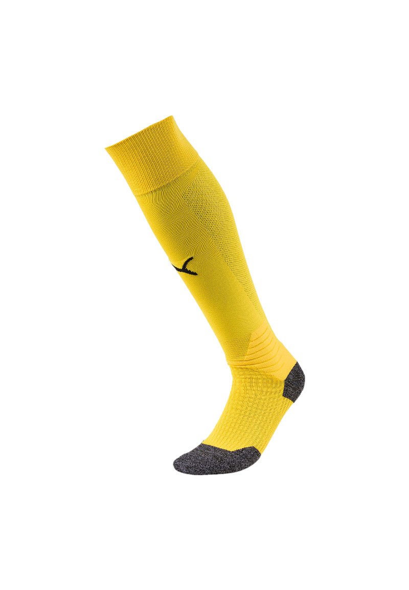 Puma TEAM LIGA SOCKS UNISEX - Knästrumpor - gelbsilber