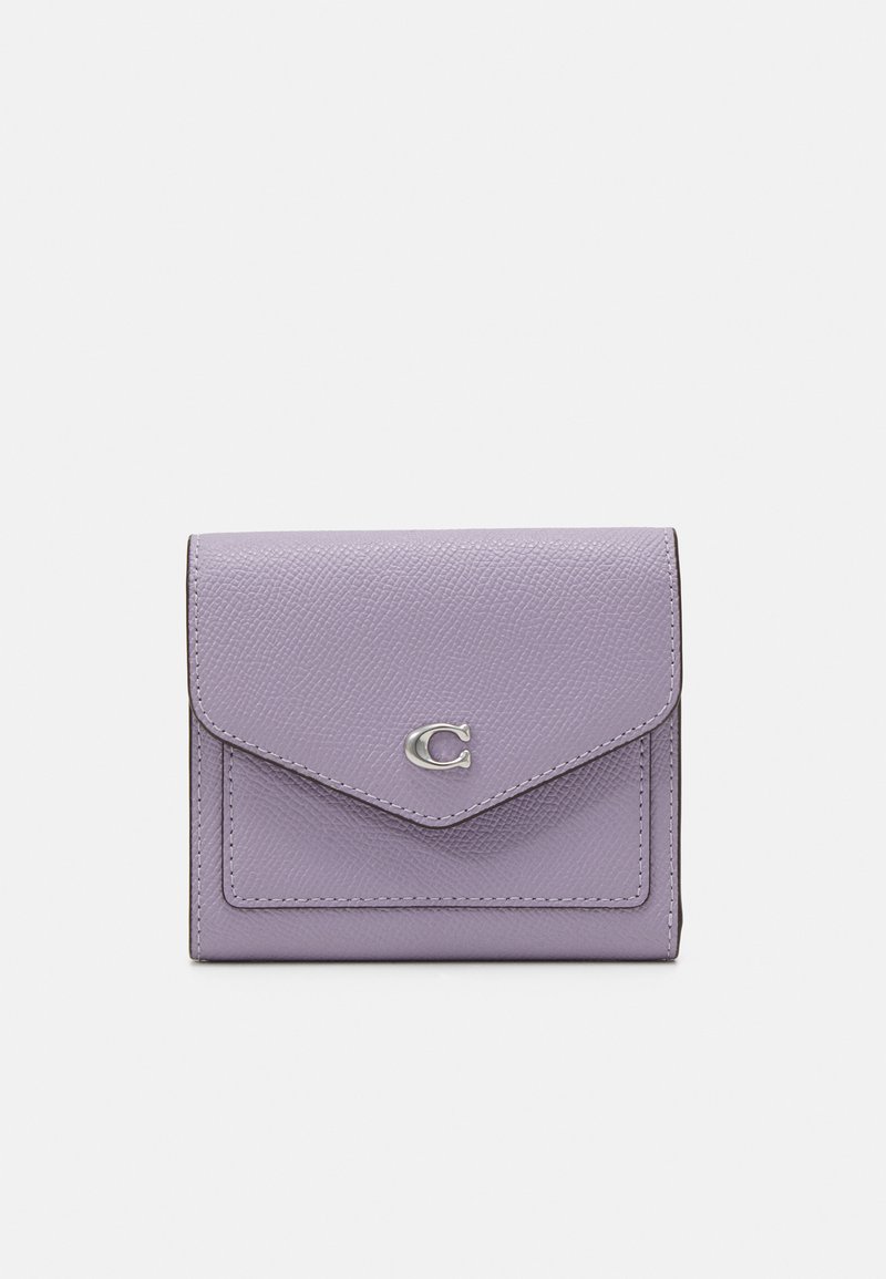 COACH CROSSGRAIN SMALL WALLET - Πορτοφόλι - soft purple