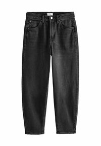 AUTHENTIC BARREL - REGULAR FIT - Mom jeans - black