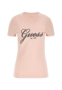 Guess - T-shirt z nadrukiem