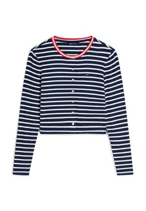Tommy Jeans, SLIM CARDIGAN - Kardigán - navy