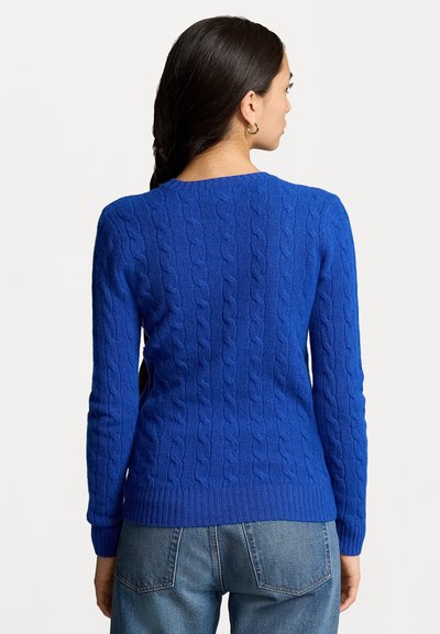 Polo Ralph Lauren CABLE KNIT WOOL CASHMERE JUMPER - Pulover - heritage royal