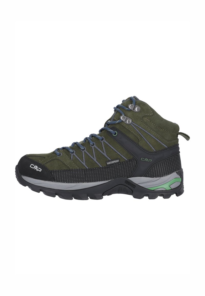 CMP RIGEL MID TREKKING SHOES WP - Hikingsko - fg torba salvia