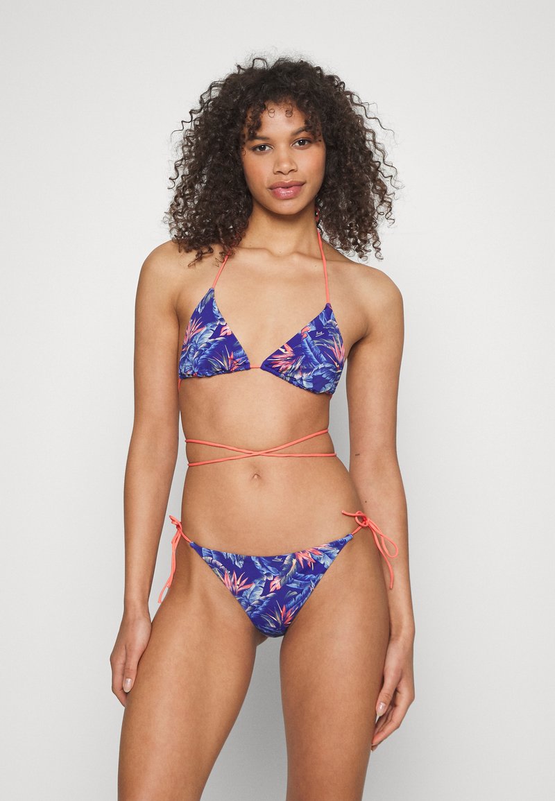 Tommy Jeans Horní díl bikin - vintage tropic blue