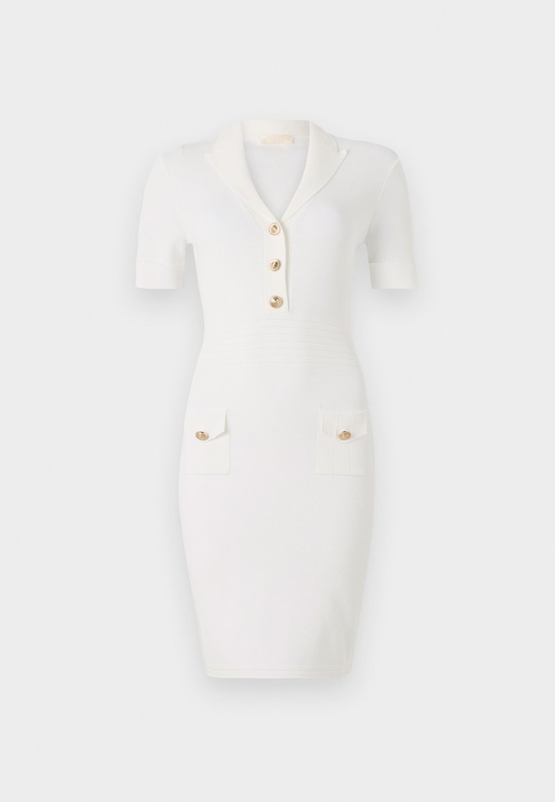 Guess Gebreide jurk crème