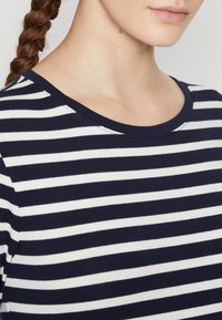 GAP CREW - Topper langermet - navy/white
