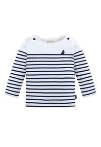 JoJo Maman Bébé Longsleeve - white navy stripe