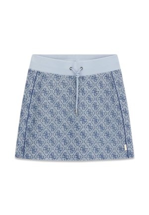 Guess, 4G LOGO MINIROCK - Minijupe - mehrfarbig grundton blau