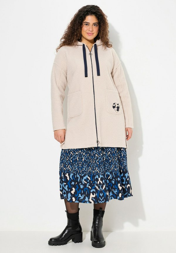 HEART DETAIL - Wintermantel - pebble gray