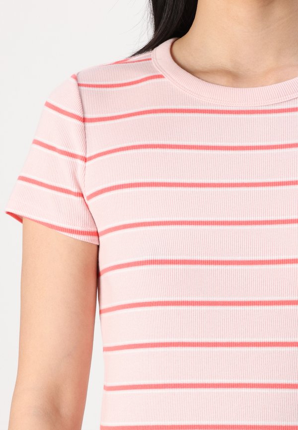 Print T-shirt - misty rose2