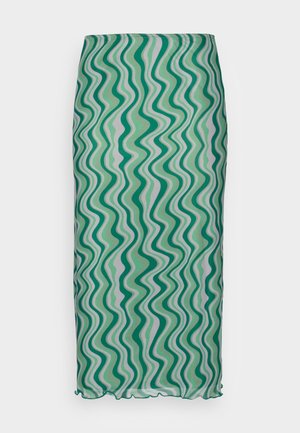 Pencil skirt - green
